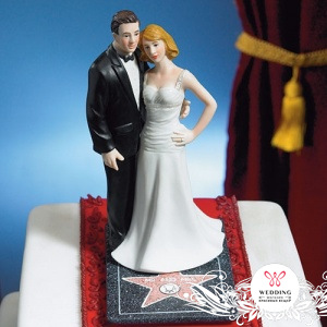 Фигурка на свадебный торт ''Звезды Голливуда''