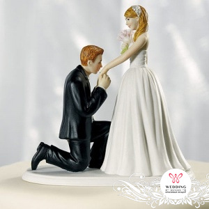 Фигурка на свадебный торт ''Принц и Золушка''