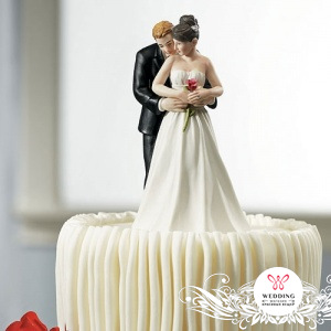 Фигурка на свадебный торт ''Цветы для любимой''