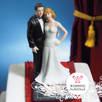 Фигурка на свадебный торт ''Звезды Голливуда''