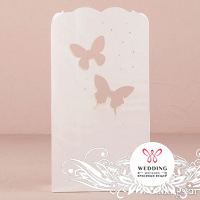 Бумажный пакет для подарков или фонариков ''Бабочки''