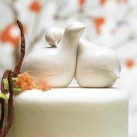 Фигурка на торт коллекции ''Влюбленные Голубки''