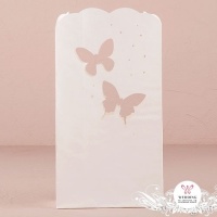 Пакет бумажный Бабочки